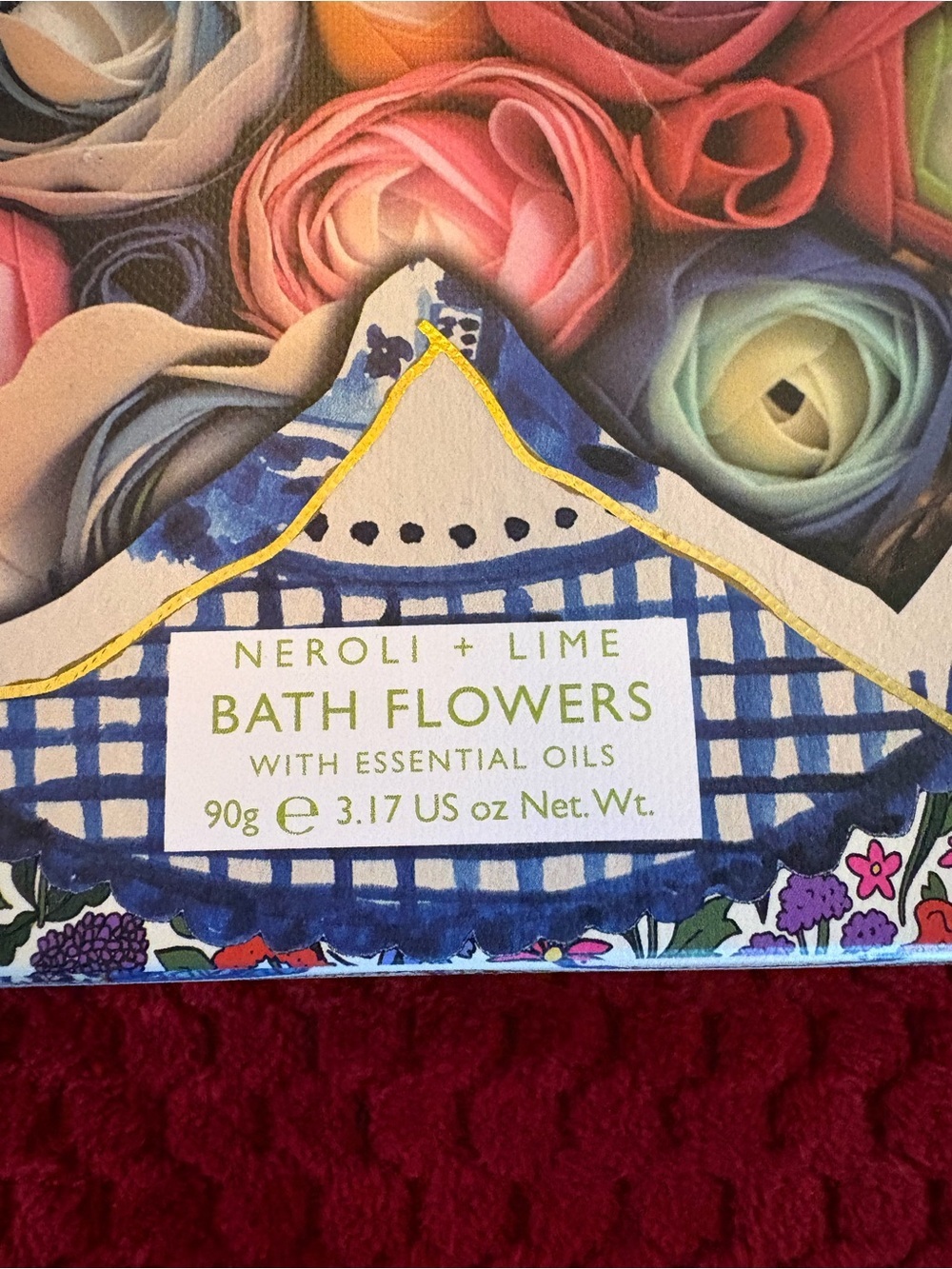 Heathcote & Ivory Neroli + Lime Floral Bath Flower Soap Set Vegan 3.17 oz - Picture 2 of 11